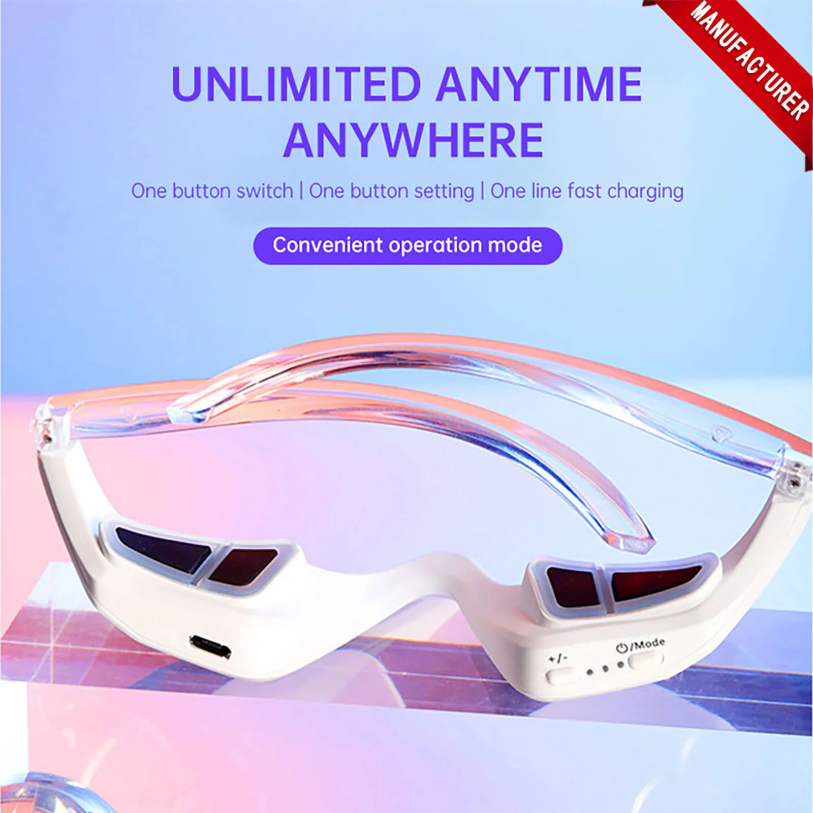 Eye Skin Care Red Light Therapy Device Toner Microcurrent Eye Massager Remove Eye Bags Dark Circles Eye Lifting machine 251027