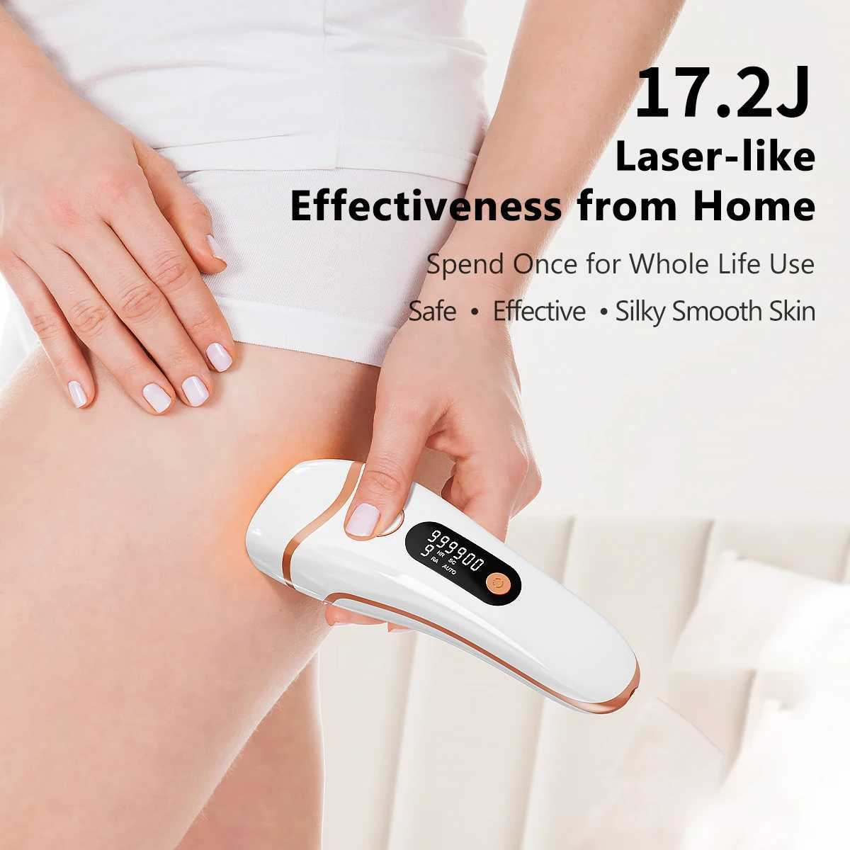 IPL Epilator 999000 Flashes Laser Hair Removal Painless Permanent Photoepilation for Men Women Trimmer Electric Depilador J251117
