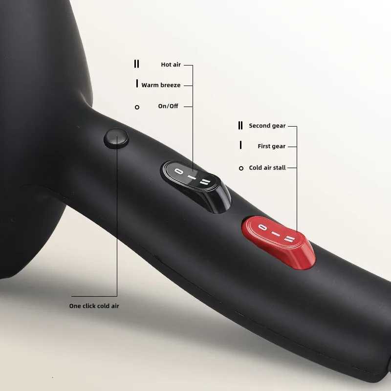 X5X6 Plus New Negative Ion Hair Dryer 2400W High Power Strong Wind Speed Drier Home Electric Hair Dryer Gift Box Packaging W251029