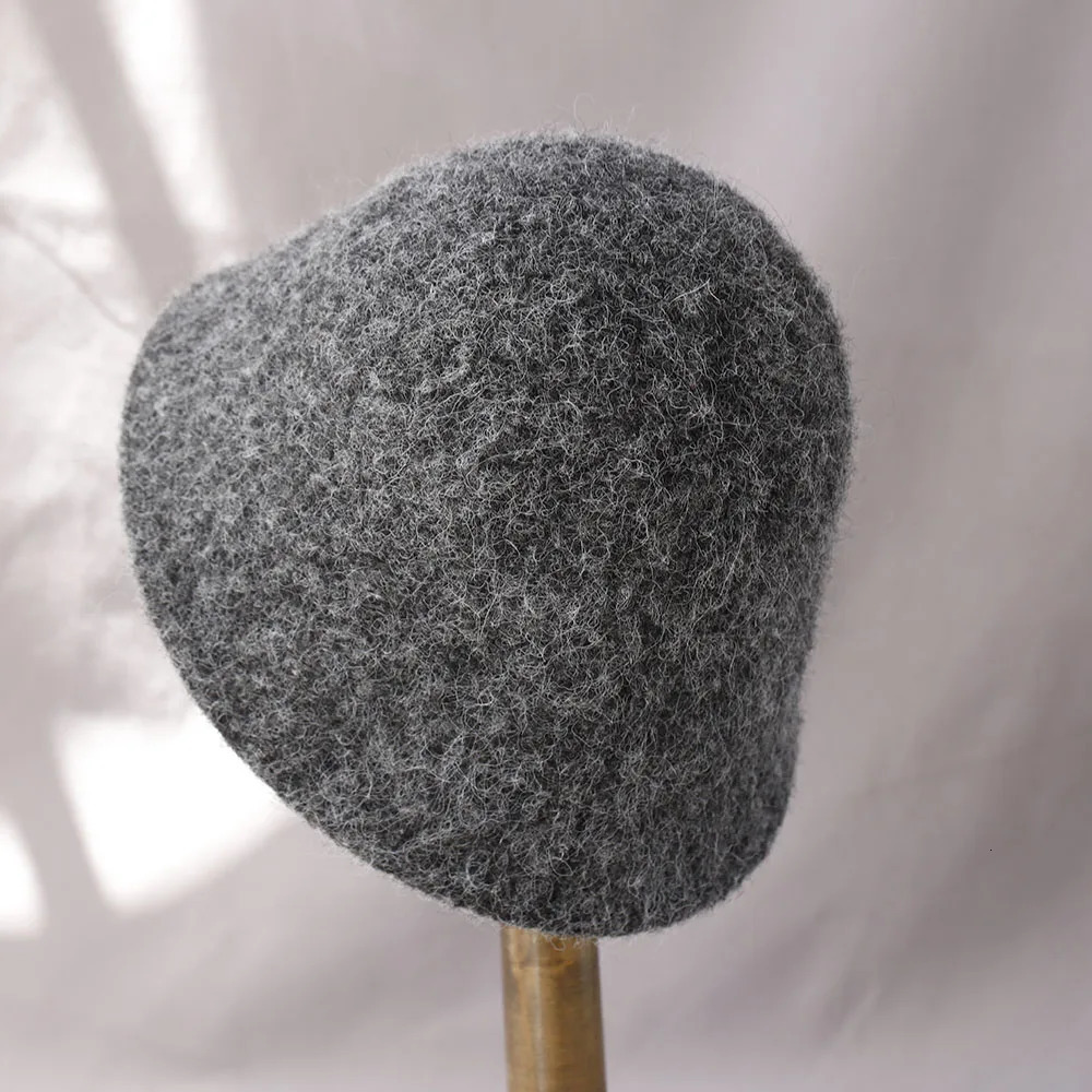 2025 Autumn Winter Wool Bucket Hat Women Fashion Vintage Fisherman Hats Versatile Cap Spring Felt Hat 6 Colors Foldable hat 251029