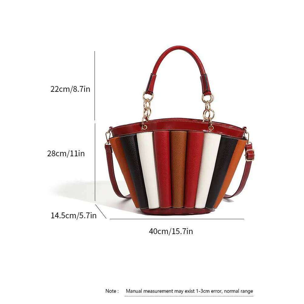 Bag Woman Capacity Leather Purse Fashion Designer Top Handbags Women Crossbody Large Bags For Women,Metal Handle