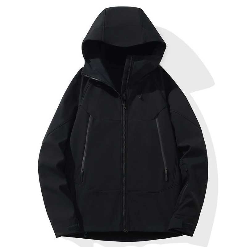 Mens Casual Windbreaker Loose Warm Breathable Outdoor Fishing Hiking Camping Traveling Cycling Mens Mountaineering Jacket J251029