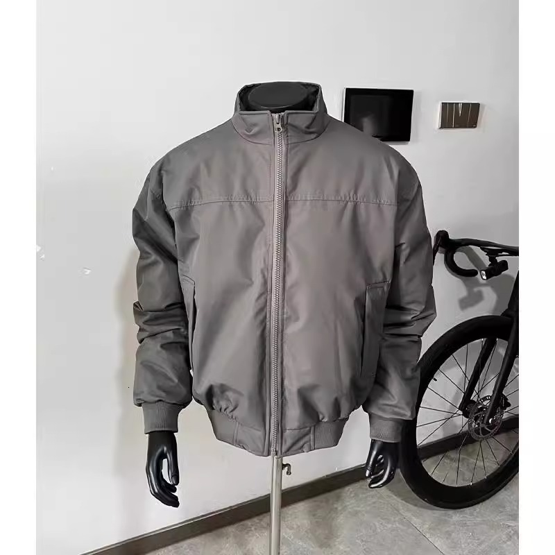 American Style Pilot Jacket For Men Spring And Autumn High-end Trendy Brand Cool Casual Workwear Stand Designer Jacket Collar Short Baseball Jacket