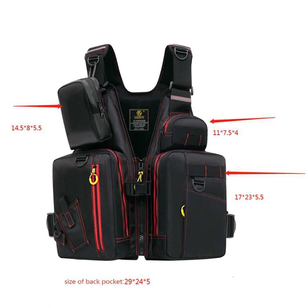 MultiFunctional Life Jacket Vest For Outdoor Fishing A MustHave For Safety Multiple Pockets For Storage Buoyant Material W251029