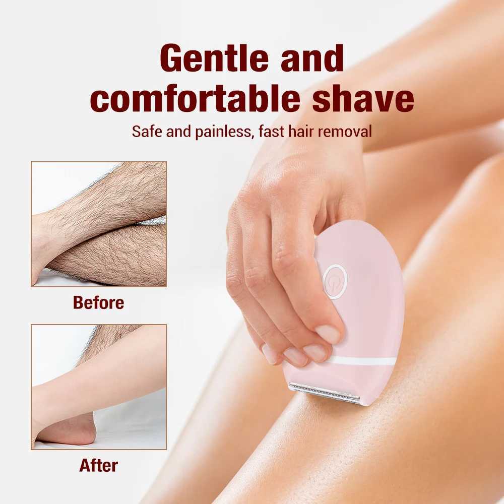 3 in 1 Hair Removal Machine Painless Epilator Womens Electric Shaver Bikini Private Parts Armpit Whole Body Shaving Depilation J251117