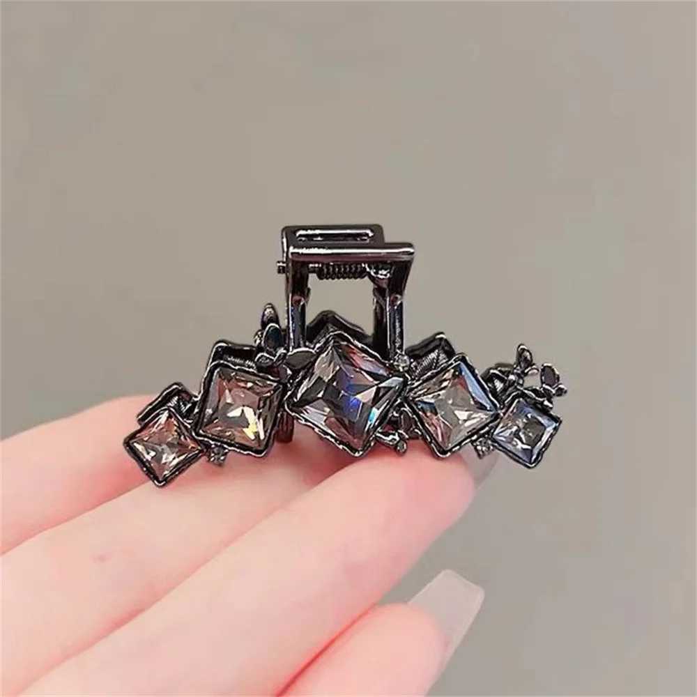 Rhinestone Hair Claw Square Sweet Cool Girls Party Punk Hair Clip Crab For Women Fashion Hair AccessoriesW251028