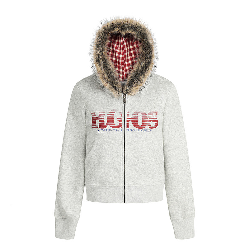 Hooded fashion sportswear suitable for male and female designers, loose casual fashion versatile jacket hoodie