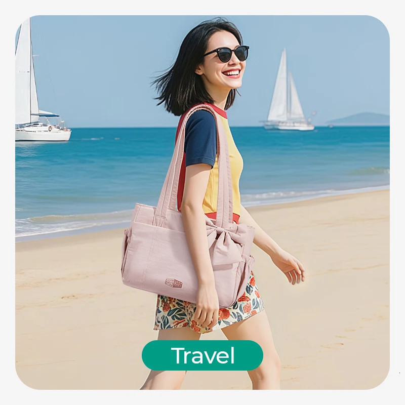 BAGSMART Tote Bag University Padded Shoulder Bag for Women Large Capacity Travel Handbag Daily Commute Womens Bag 251029