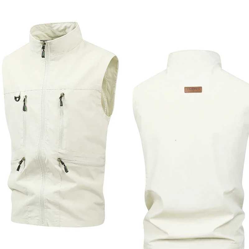 Mens Autumn Winter Fashionable Sports Casual Windproof Sleeveless Vest Comfortable Breathable Windproof Warm mens winter parka W251029