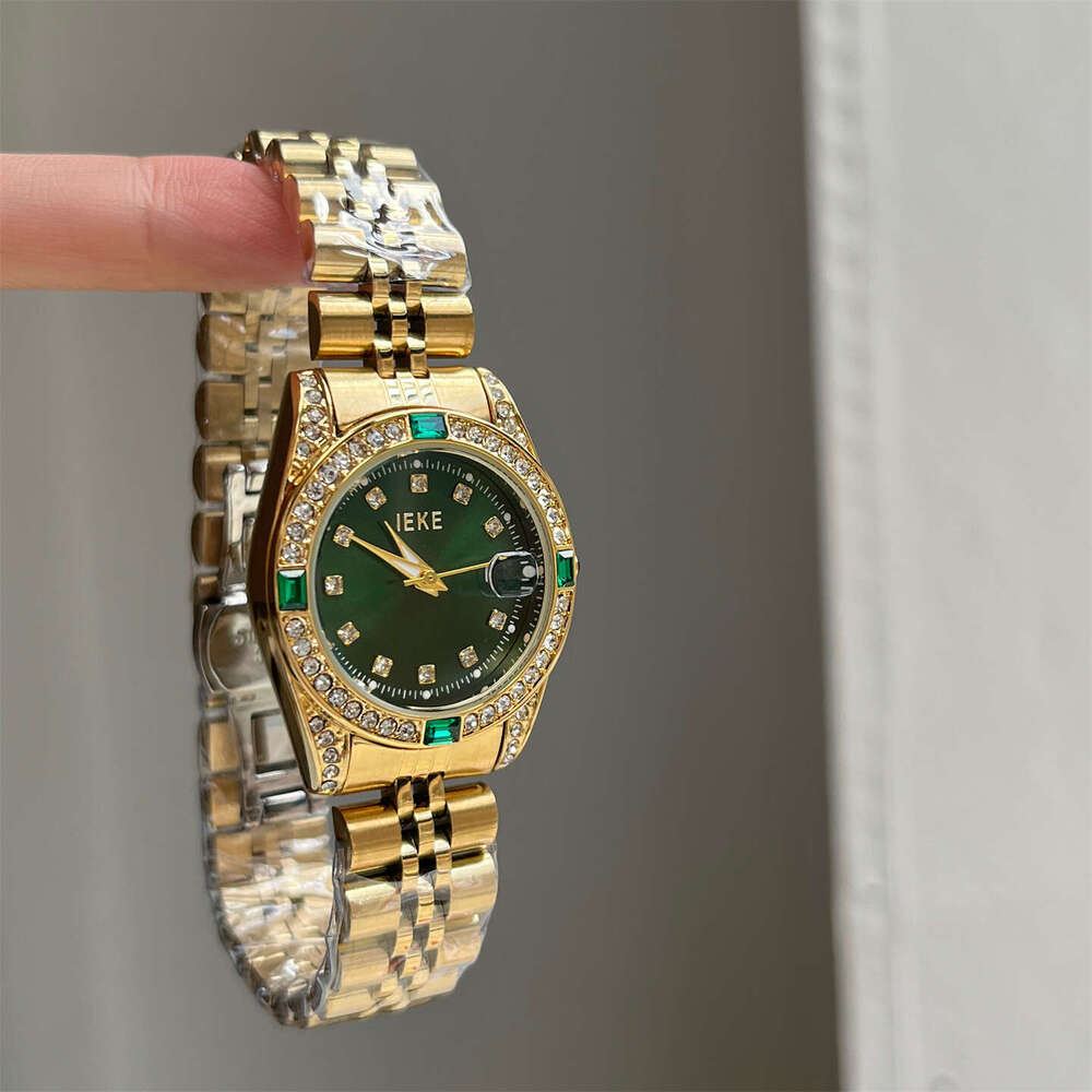 Gypsophila Inlaid Diamond Fashion Exquisite Steel Designer Band Quartz Light Design Luxury High-end Trendy Women's Watch Hot Sale