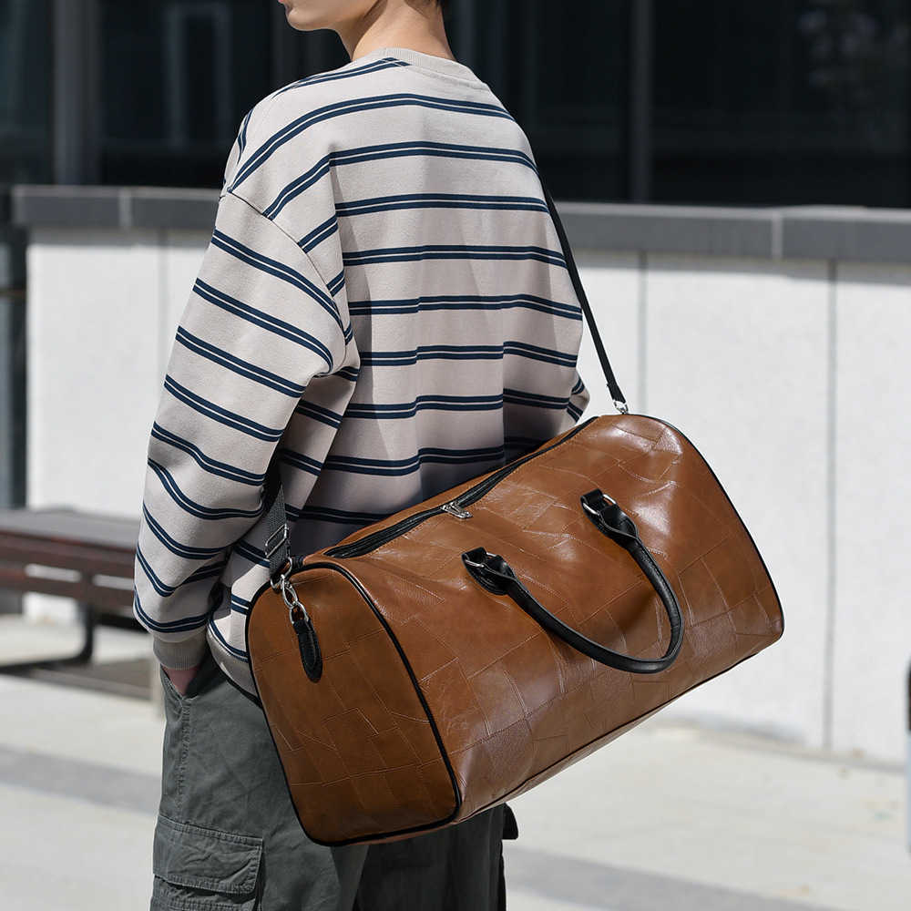 Fashion Trend Travel Bag Large Capacity Casual Handbag Simple Personality Yoga Fitness Bag