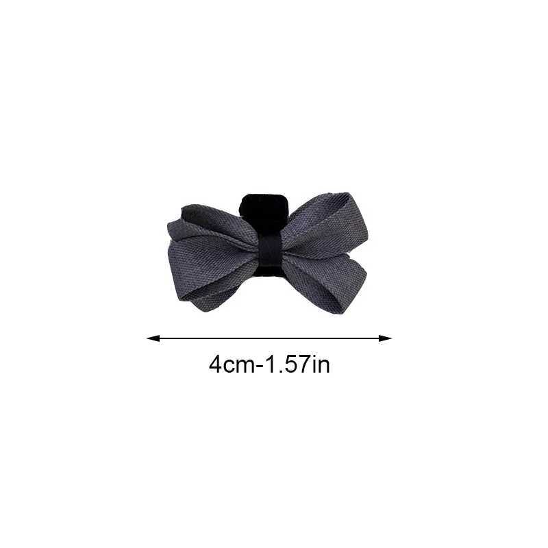 French Chic Bows Claw Clip for Women HighEnd Princess Hair Accessory Small Size Pair of Clips for Stylish Hair ManagementW251028