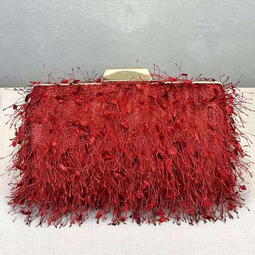 Designer Bags New Tassel Women's Fashion Celebrity Banquet Party One Shoulder Crossbody Dinner Bag Luxury Bag
