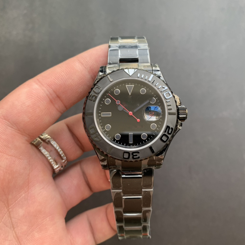 Designer Mens Watch Yatch High Quality 904L Stainless Steel Oysters Strap Watch Automatic Movement Men's Waterproof Watch Jason007