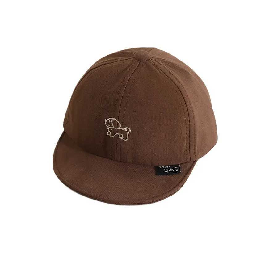 2024 New Fashion Cartoon Dog Hat Autumn Boys Girls Cute Embroidery Caps Breath Peaked Caps Boy Children Cute Dog Baseball Cap251028