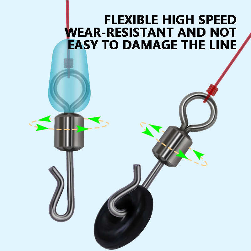 Spot strong tensile American enhanced Q-ring connector manufacturer wholesale outdoor fishing accessories fishing gear supplies