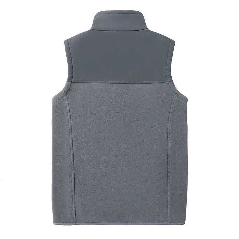 Mens Vests Casual Winter Fleece Warm Waistcoats Fashion Thermal Vests Sleeveless Jackets Windbreaker Vests Clothing W251029