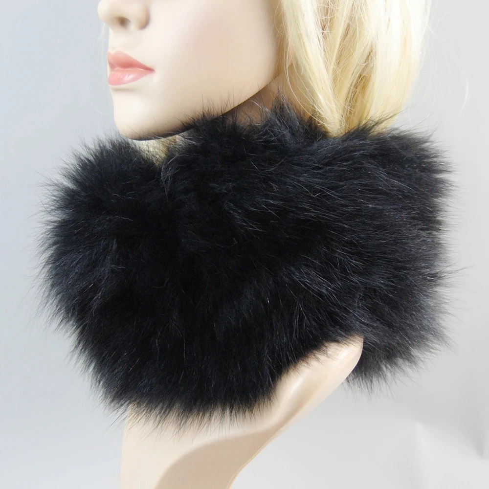 Style Women Real Fox Fur Scarf Girls Winter Warm Soft Knitted Real Fox Fur Neckerchief Quality Natural Fox Fur Ring Scarves 251021