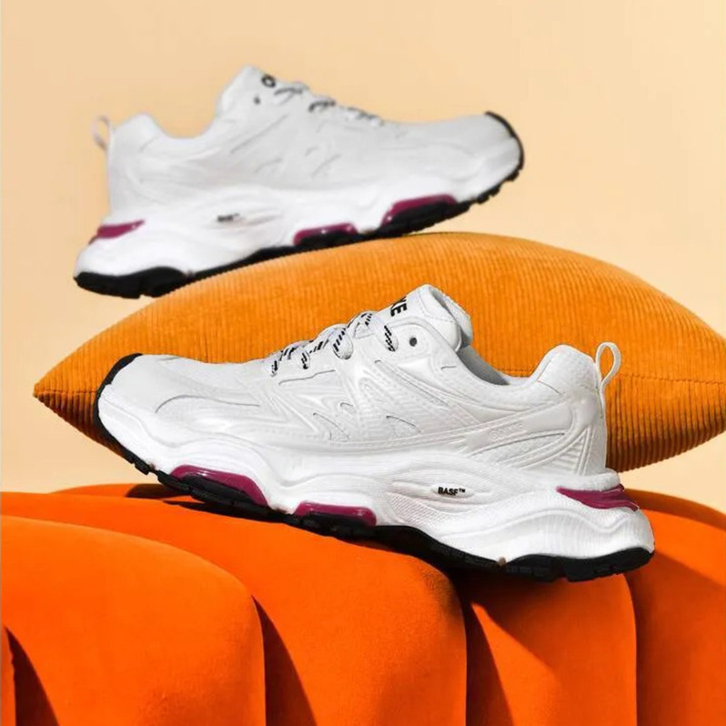 ONKE Shoes Men & Women New Autumn Thick-Soled Height-Increasing Casual Sports Shoes Fashionable Versatile Breathable Mesh
