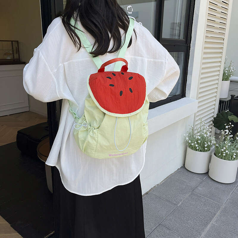 Designer bag 2025 New College Style Fruit Fashion Casual Travel Children's Outdoor Cartoon Sports Backpack