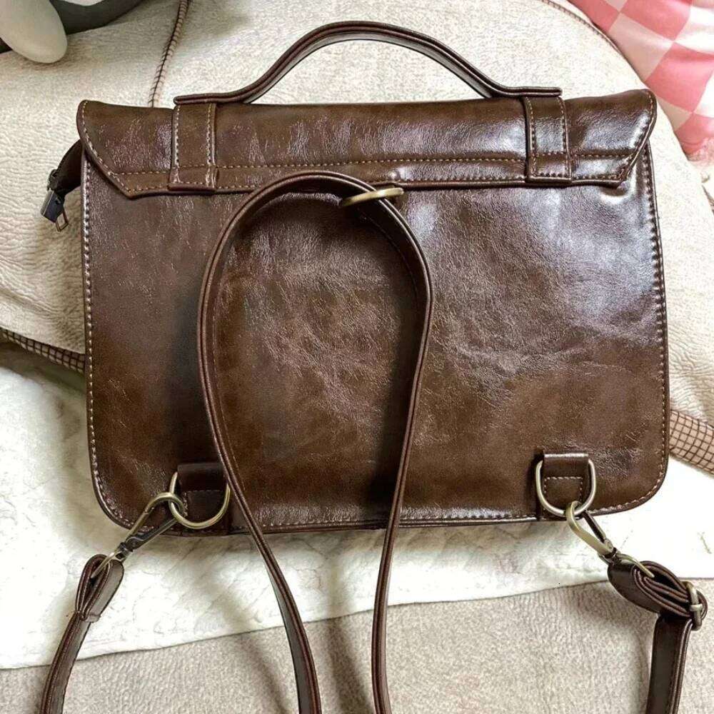 Japanese Students Vintage Women Handbags Crossbody Streetwear Preppy Y2k Fashion Messenger Bag Trendy All Match Casual Backpacks 251029