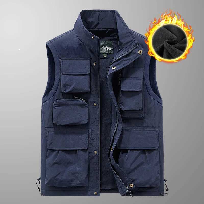 Outdoor Hiking Camping Sports Windproof and Breathable Sleeveless Vest Comfortabl Fashionable and Trendy Mens Versatile Vest W251029