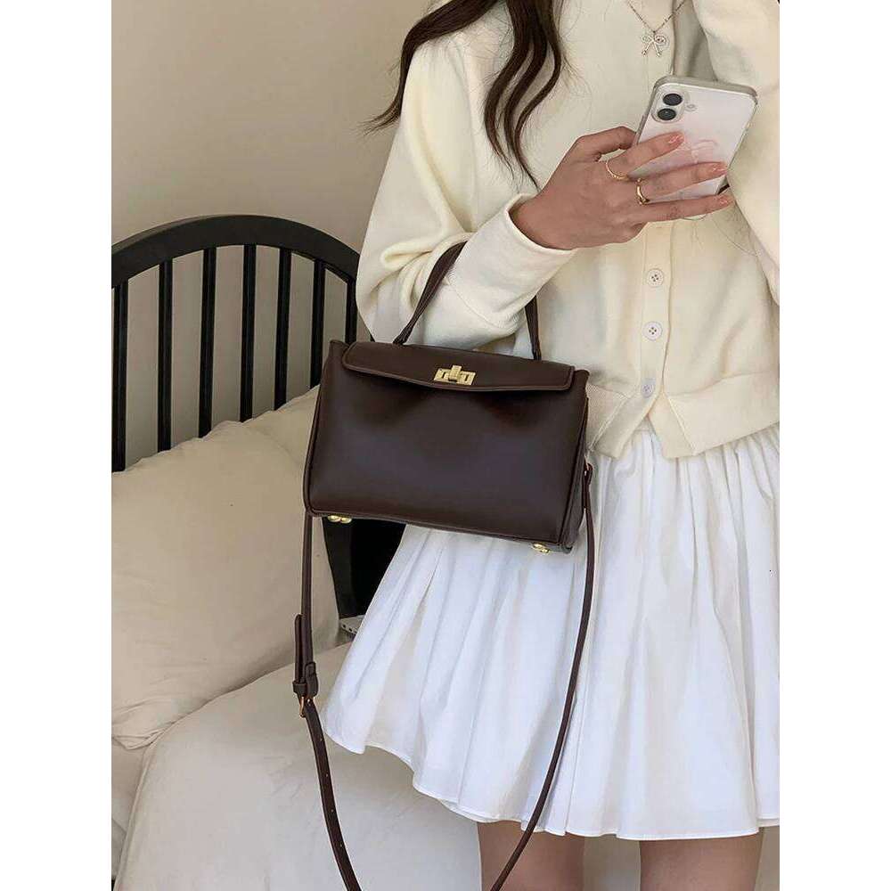 new autumn winter retro mini crossbody fashionable and casual small square bag women s versatile single shoulder