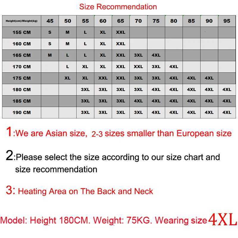 Aiweti Men winter USB Electric Heating Vest Jacket Clothing Skiing Winter Warm Heated Pad Winter USB interface warm vest W251029