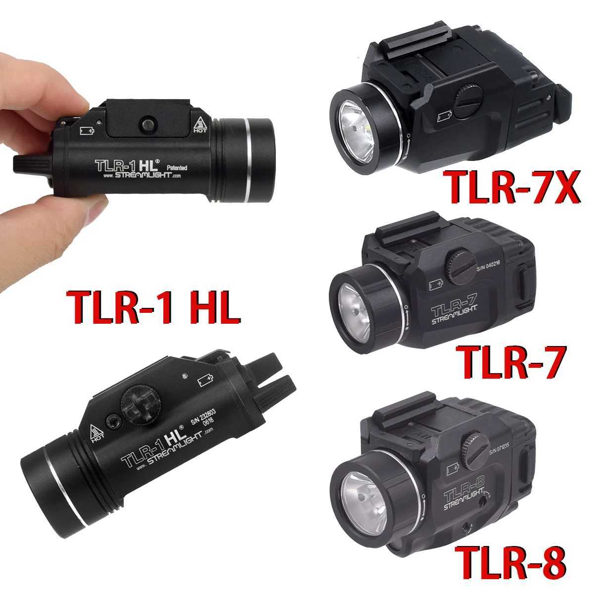 TLR HL TLR7 TLR8 TLR Series Weapons Gun Flashlight TLR3 TLR4 TLR7X Hunting Airsoft Scout Torch Strobe Flashlight W251029