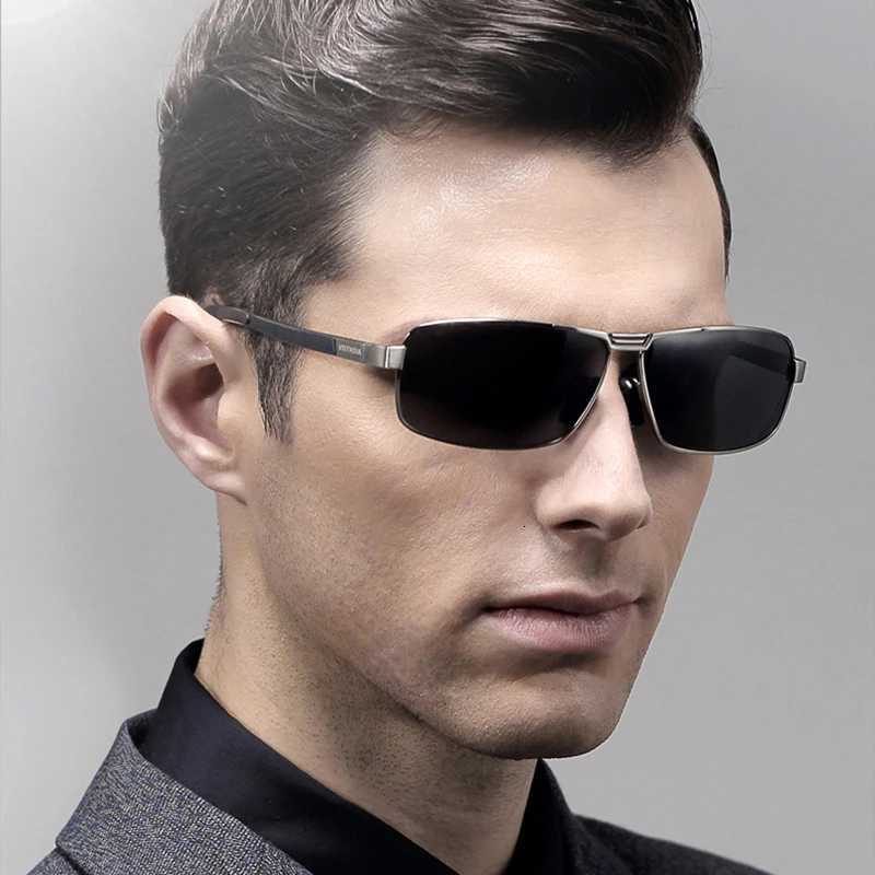 VEITHDIA Men Sunglasses Vintage Polarized UV400 Lens Driving Sun Glasses Rectangle Eyeglasses For Male Eyewear Accessories 2490L251029