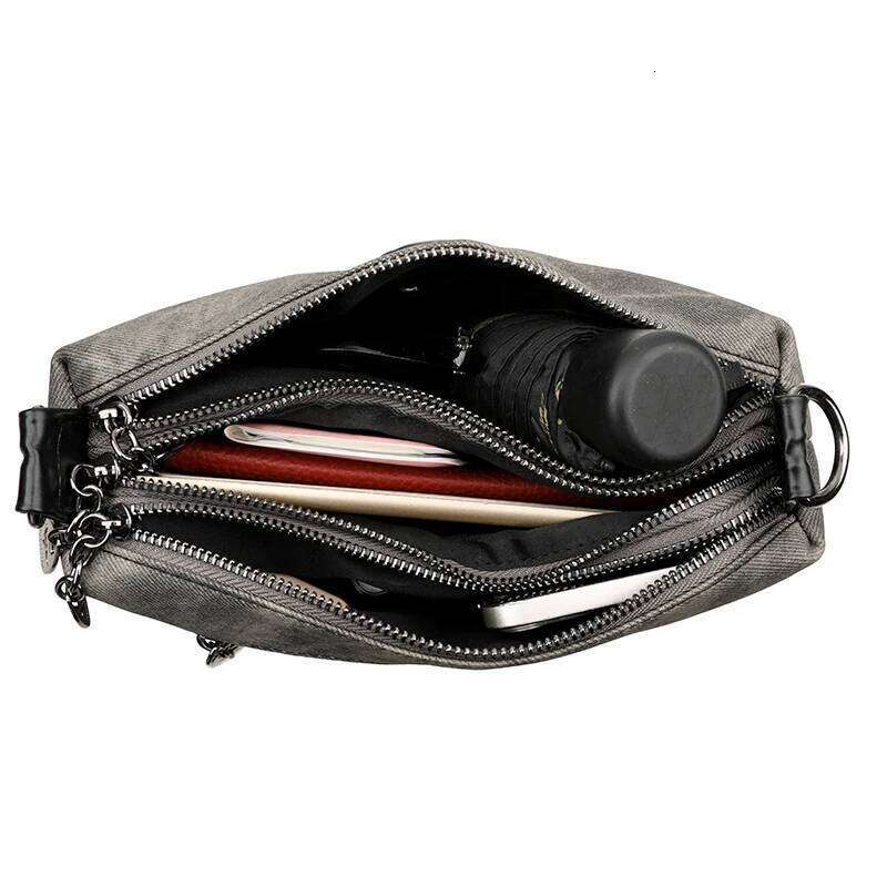 High Quality Leather Ladies Handbag Female Messenger Tote Bags Women Multilayer Large Capacity Shoulder Crossbody Sac