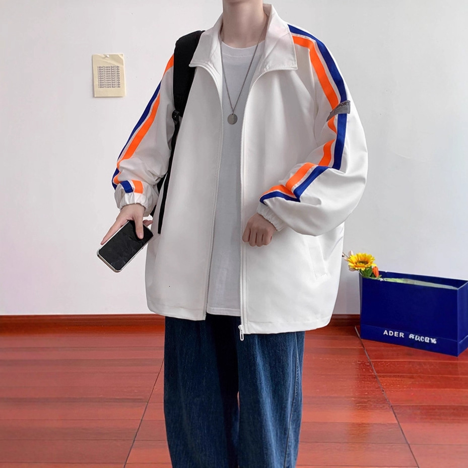 New Spring And Autumn Jacket Men's Thin Loose Casual Sports Jacket Designer Jacket Youth Couple Sportswear
