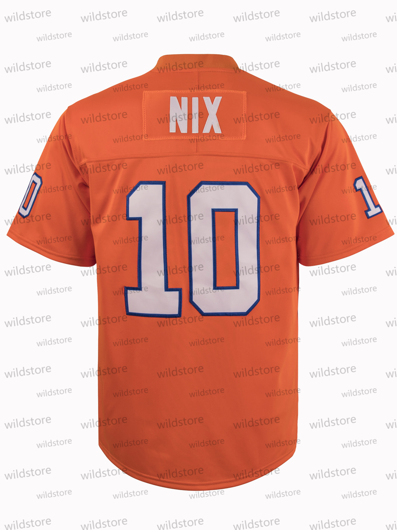 10 Bo Nix Custom Football jersey Ehlinger Stidham Pat Surtain II Elway Dobbins Harvey Bryant Jerseys Sweatshirt - Embroidered