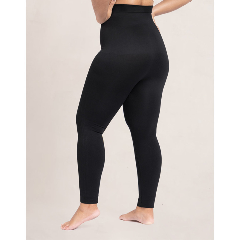 Women High Waist Shaper Leggings Belly Control Body Slimming Shapewear Silicone NonSlip Pants Trainer 251022