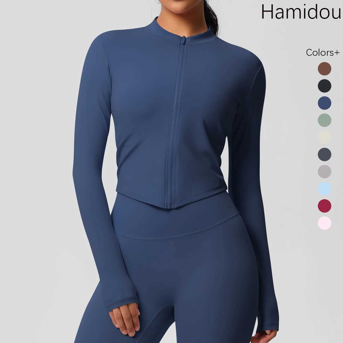 Long Sleeve Workout Top Gym Fitness Yoga Clothing Yoga Shirt Push Up Workout Clothes Women Womens Gym Exercise ShirtXJ251029