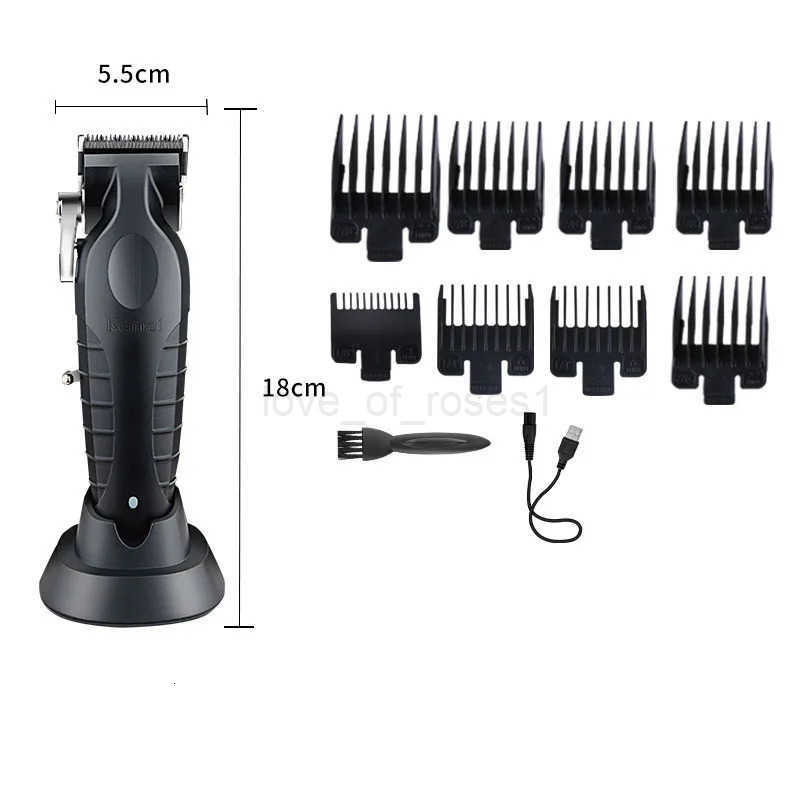 KM2296 Kemei Professional Rechargeable Hair Trimmer Adjustable Hair Clipper USB Carving Barber Salon Z251029