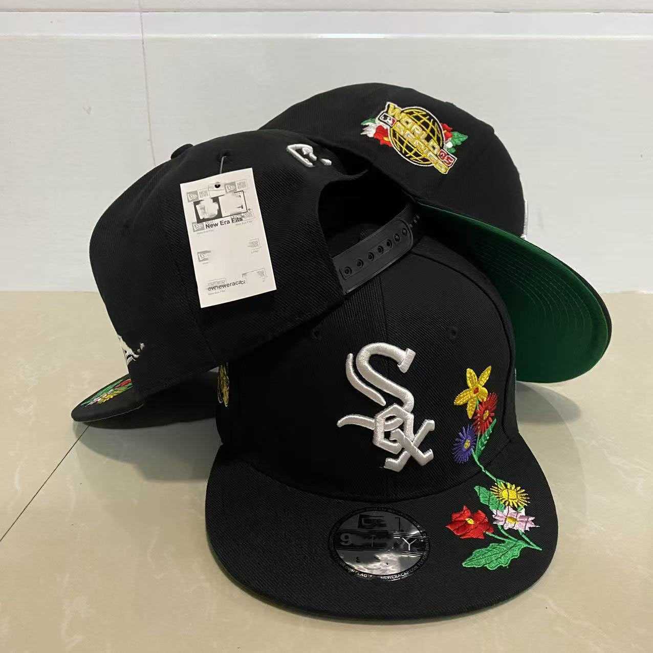 Baseball cap with three-dimensional embroidery, flat brim, sun protection, adjustable design J251029