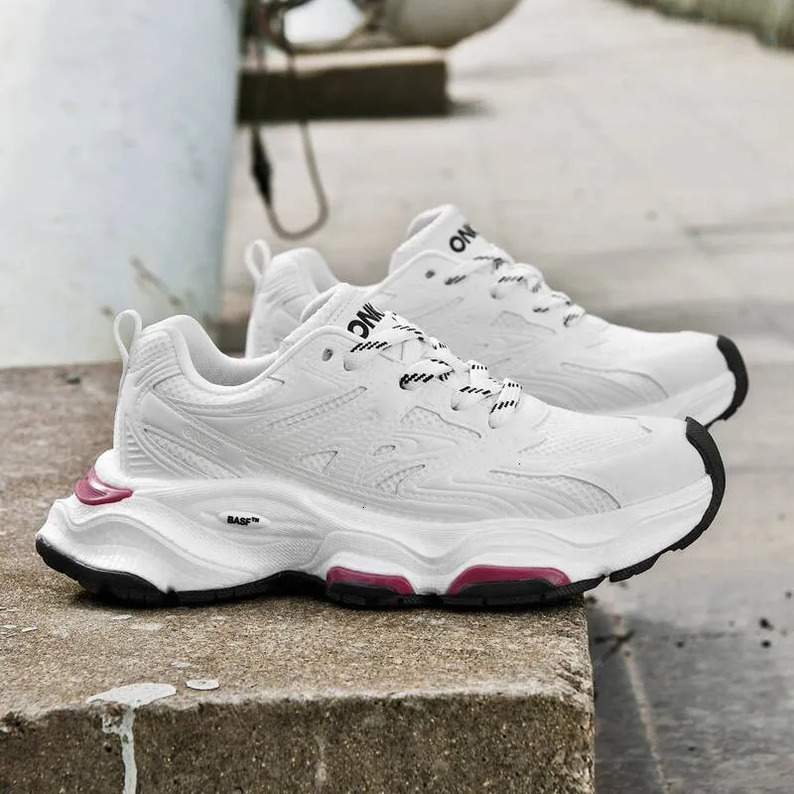 ONKE Dad Shoes for Women New Autumn Thick-Soled Height-Increasing Casual Sports Shoes Fashionable Versatile Breathable Mesh Shoes