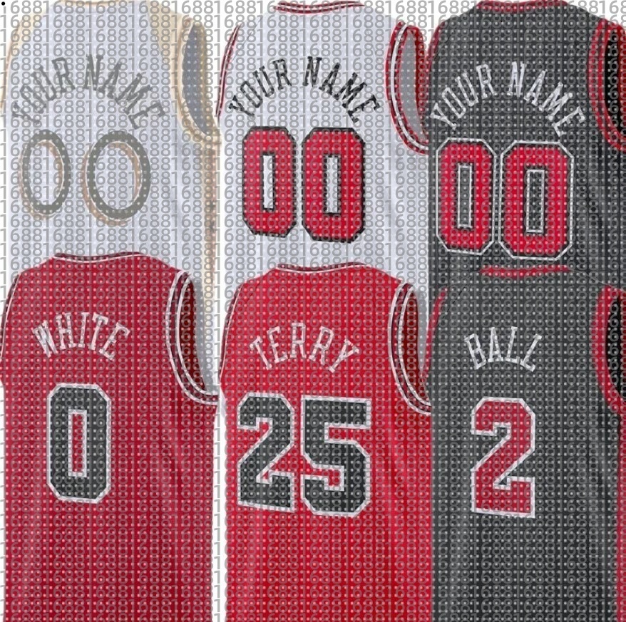 Bulls Jersey Basketball Ayo Dosunmu Nikola Vucevic Josh Giddey Coby White Jalen Smith Patrick Williams Kevin Huerter Lonzo Ball Tre Jones Matas Buzelis Jevon Carter