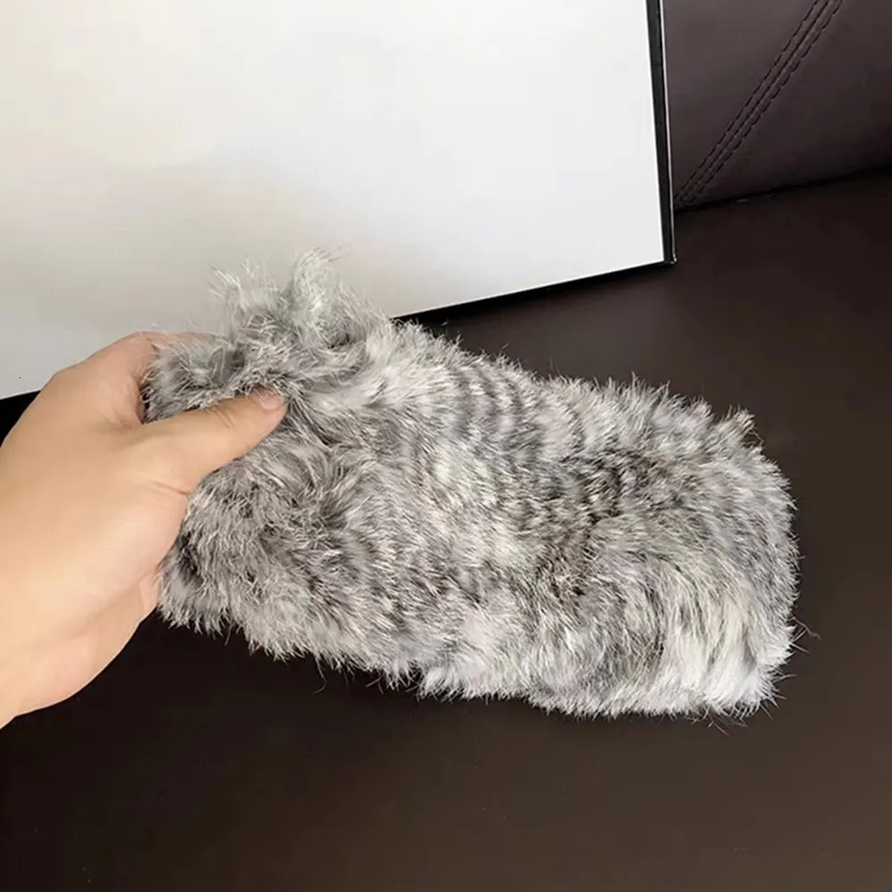 Autumn and Winter Real Rabbit Hair Band Hair Hoop Womens Warm Fur Hat Vintage Wide Edge Plush Headband 251029