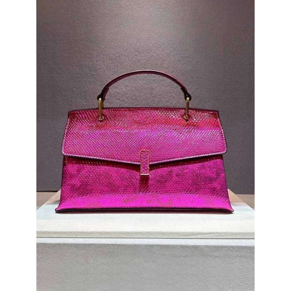 Designer Bags Real Leather Bright Face Snake Ing Design Handbag Shoulder Bags For Women Sac Main Femme Hot Selling