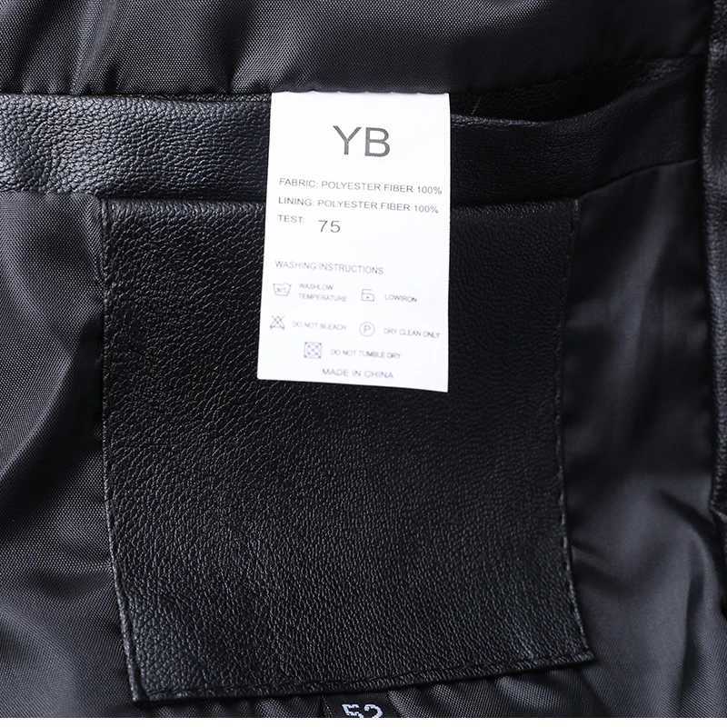 Spring Autumn New Mens Leather Jacket Biker Jacket Korean Style Mens PU Leather Jacket Trendy Casual JacketT251029