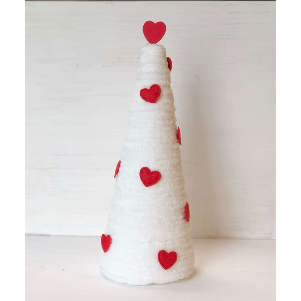 Valentine's Day Heart Christmas Tree Table Stand Proposal Party Scene Decoration Arrangement Tray Ornament