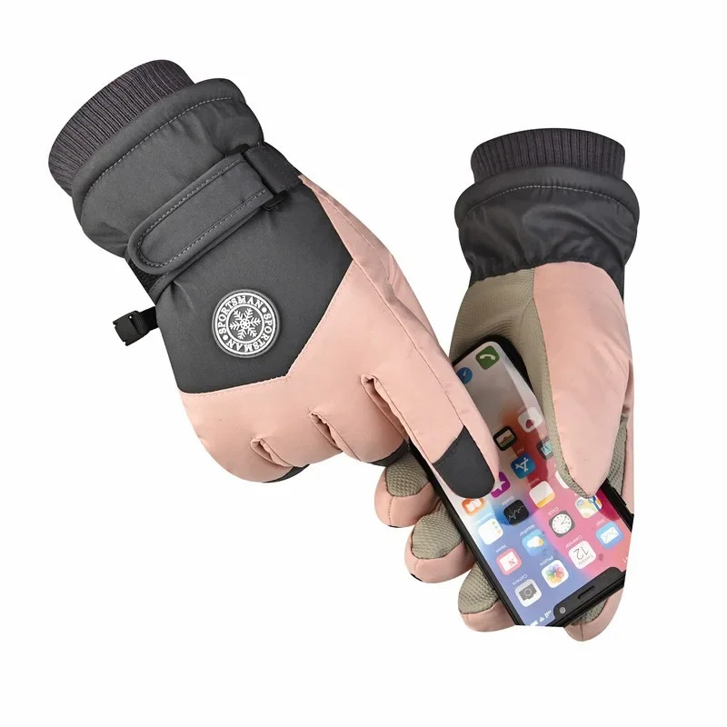 Cold Proof Winter Ski Gloves Outdoor Padded Warm Electric Car Riding Nonslip Waterproof Touch Screen for MenWomen 251013