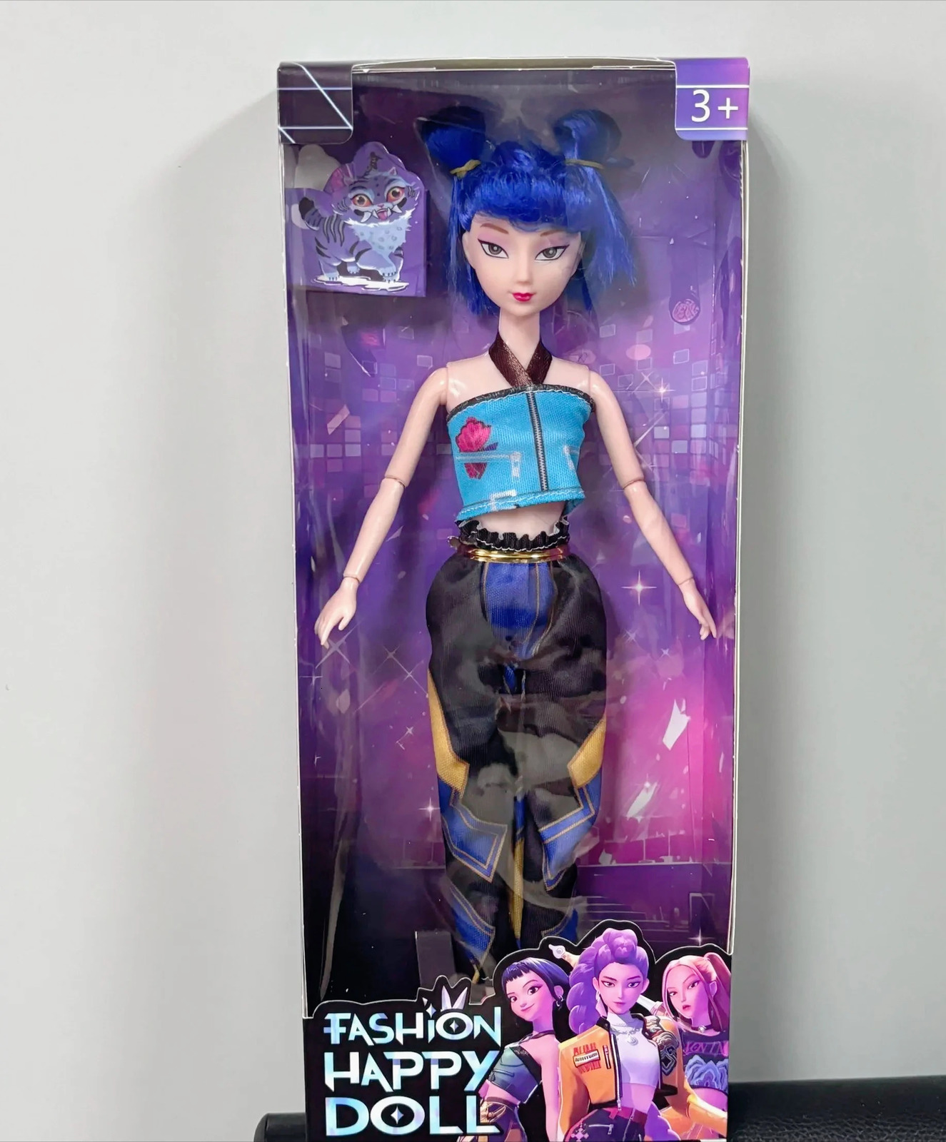 Doll Toys Kpop Demon Hunters Action Figure Toy Rumi Mira Zoey Beautiful Princess Baby Girl Dolls Plastic DIY Toy for Girls 251028