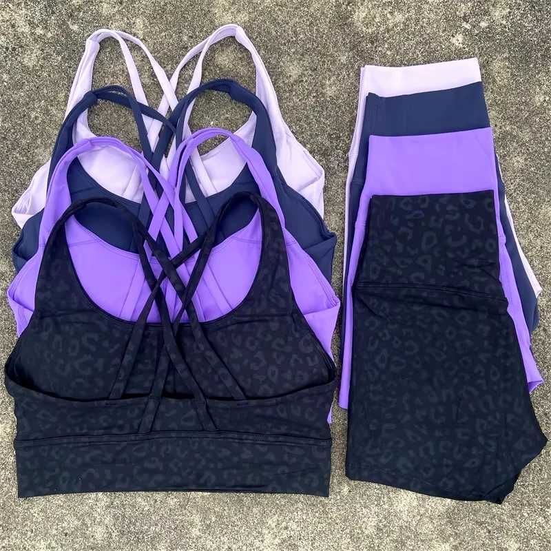 Solid Color Women Gym Yoga Suit Soft Crossback straps Women fitness Sport Bra Top Tight Sports Short Athletic Workout ClothesXJ251029