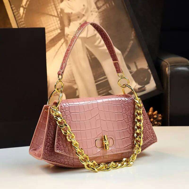 Designer Bags Designer Brand's New Stone Print Design Underarm Leather Shoulder Crossbody Bags For Women Hot Selling