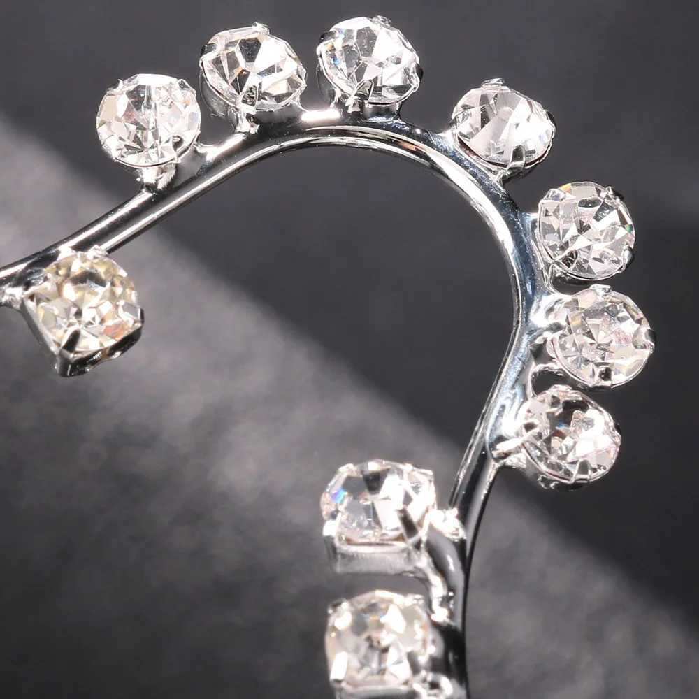 Stonefans Big Crystal Tassel Glasses Frame for Women Luxury Retro Sunglasses Boho Without Lens Accessories Eyes Glasses JewelryW251029