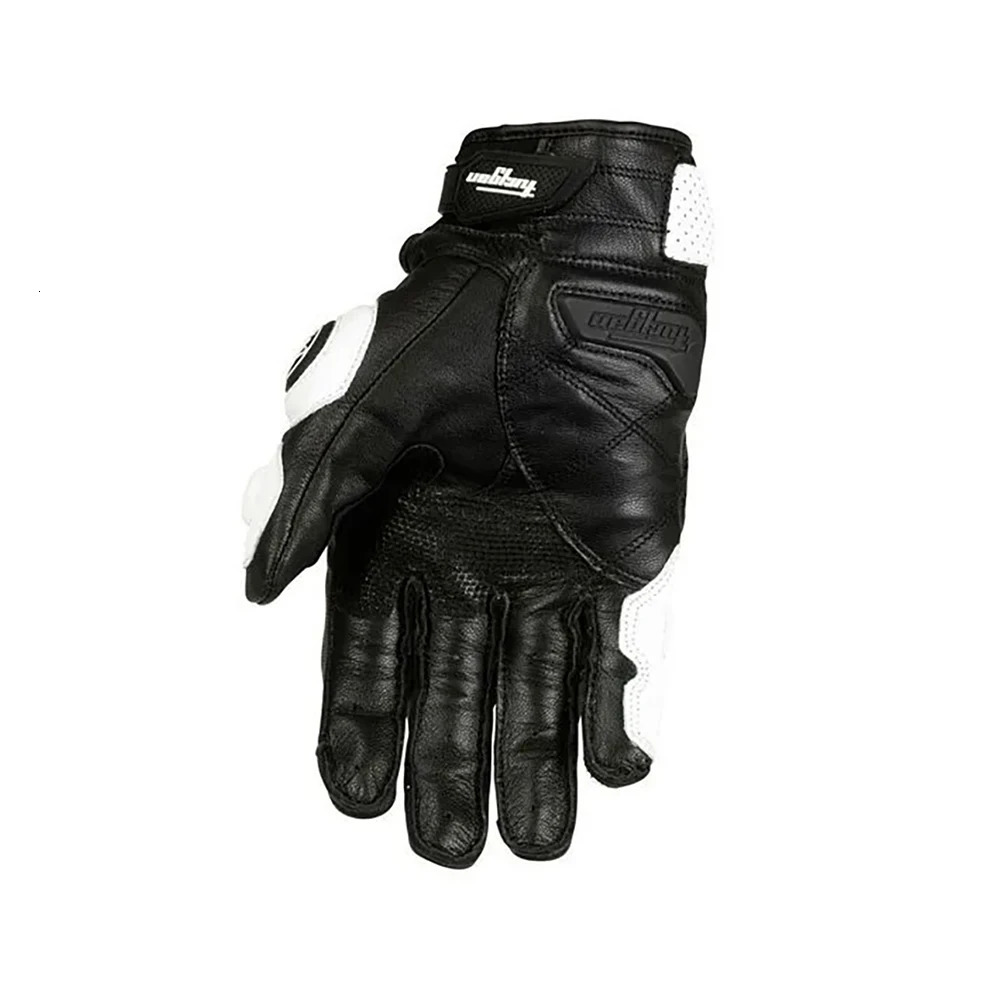 High Quality Genuine Leather Gloves Mens Luva Riding Moto Motorcycle Glove Guantes Protection Racing MOTO Protective Equipment 251013