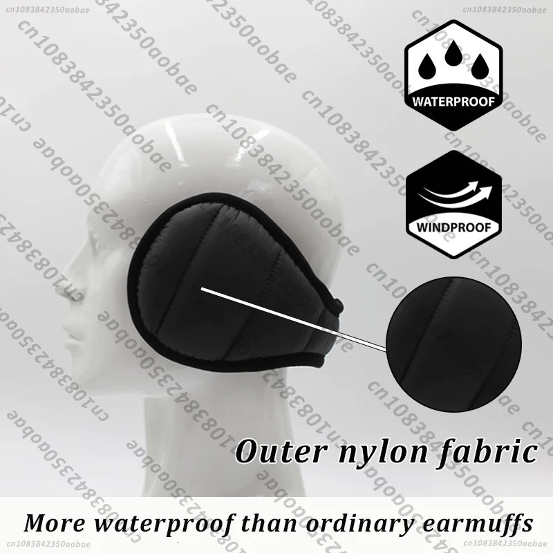 Waterproof Winter Earmuffs Warm Earmuffs Outdoor Running Earmuffs Women Men Warm Ear Muff Coldproof Headband Hair Band Unisex 251029